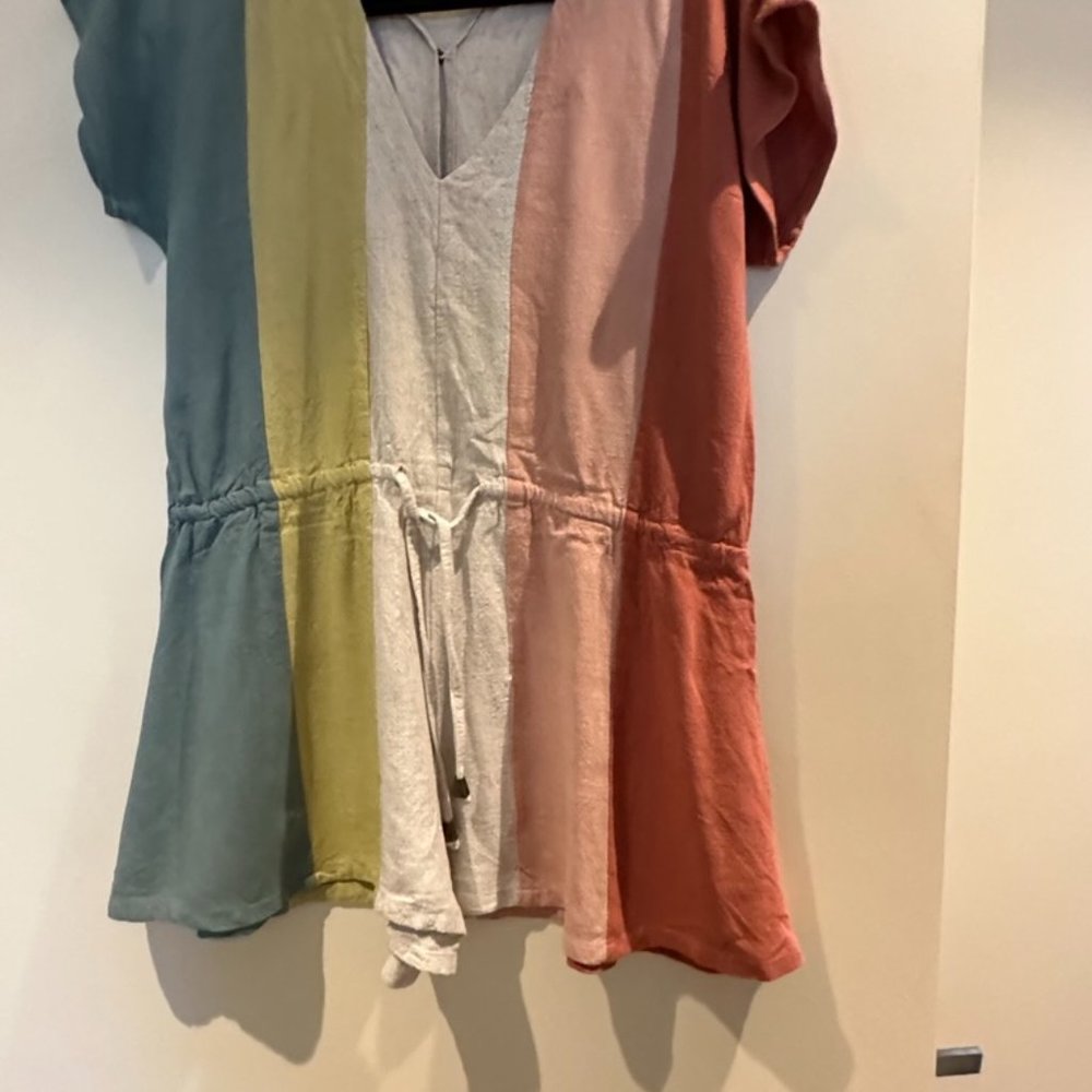 Entro Color Block Romper, - Picture 3 of 3